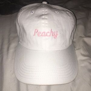 Peachy dad hat